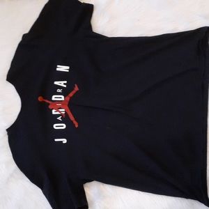 Mens air jordan black t shirt size xl